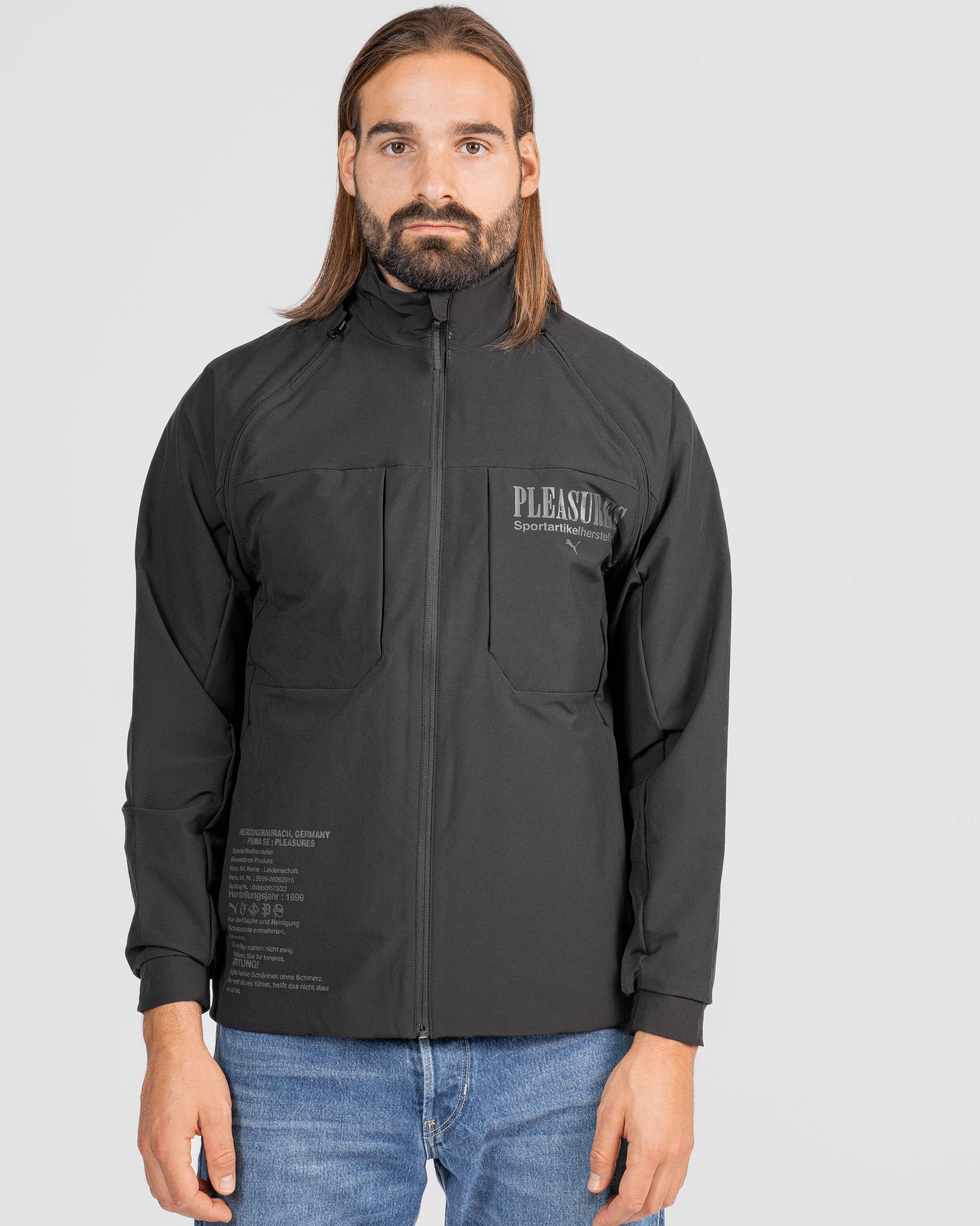 Puma x PLEASURES Zip-Off Jacket | 620876-01 | AFEW STORE